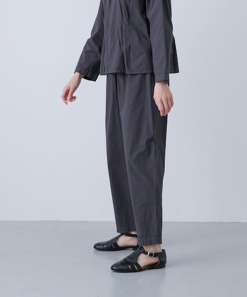 かぐれ(カグレ)の「COSMIC WONDER シルクコットンブロードフォークパンツ(その他パンツ・レディース・Charcoal/Violet ash・1)」の5枚目の写真
