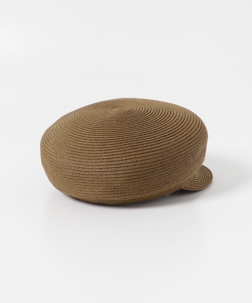 SENSE OF PLACE by URBAN RESEARCH（センスオブプレイスバイアーバンリサーチ）の「ペーパーキャスケット（キャスケット・レディース・IVORY/BROWN/BEIGE・one/One）」の10枚目の写真