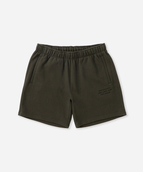 Saturdays NYC（サタデーズ ニューヨークシティ ）の「Austin Dobby Weave International Sweatshort（その他パンツ・レディース・ブラック/オリーブ・L/M/S/XL/XXL）」の9枚目の写真