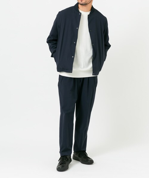 URBAN RESEARCH ROSSO(アーバンリサーチロッソ)の「『セットアップ対応』MARUI ORIMONO 3H DryFabricストレッチ2タックパンツ(その他パンツ・メンズ・NAVY/BLACK・M/L/XL)」の14枚目の写真