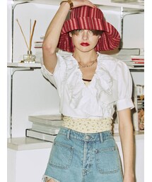 jouetie | カシュクールコットンレースブラウス(シャツ/ブラウス)