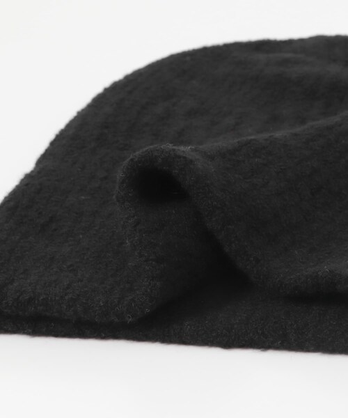 かぐれ(カグレ)の「mature ha. knit cap cashmere(ニットキャップ/ビーニー・レディース・white/black・one)」の8枚目の写真