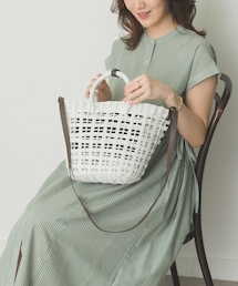 RODE SKO | ショルダー付編みかごバッグ(かごバッグ)