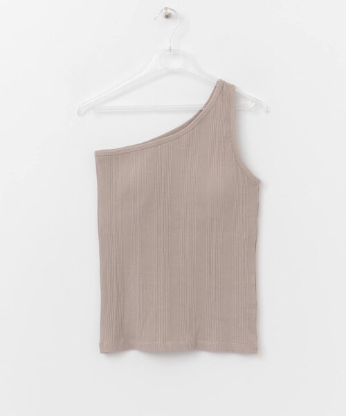 LAATO（ラート）の「CUP IN ONE SHOULDER TANK（その他アンダーウェア/インナー・レディース・シャドウ/クリーム/インク/サブレ/チョコレート・FREE）」の5枚目の写真