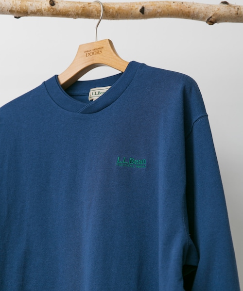 URBAN RESEARCH DOORS(アーバンリサーチドアーズ)の「L.L.Bean Union Long-Sleeve T-Shirts(Tシャツ/カットソー・メンズ・yellow/white/birch/green/fade navy・M/L/XL)」の4枚目の写真