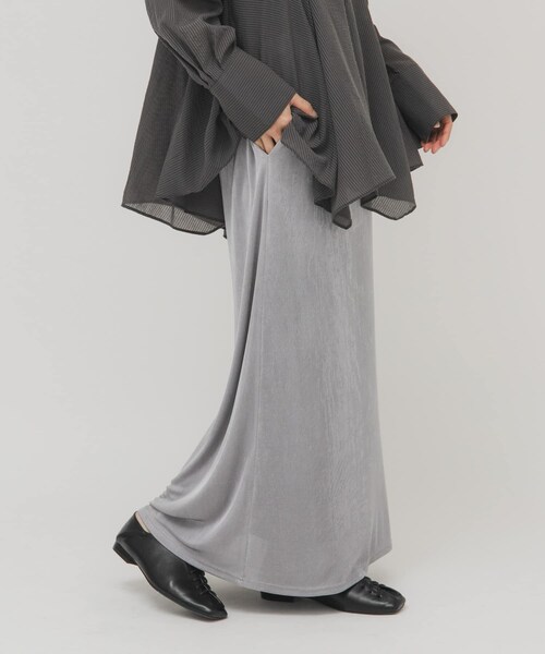 KBF（ケイビーエフ）の「シャイニーイージースカート（スカート・レディース・GRAY/BROWN/BLACK・One）」の14枚目の写真