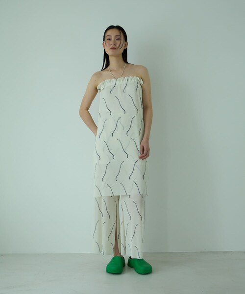 THE GOODLAND MARKET（ザグッドランドマーケット）の「Jens　UNDER PANTS DRESS 2（その他パンツ・レディース・PRINT MONO/MULTI・1）」の7枚目の写真