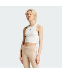 adidas | エッセンシャルズ リブ タンクトップ(タンクトップ)
