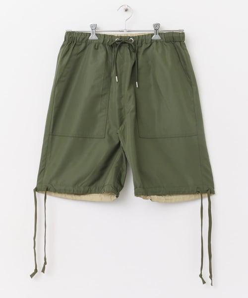 ITEMS URBANRESEARCH（アイテムズ アーバンリサーチ）の「TAION　Military Reversi Shorts（その他パンツ・メンズ・BLK/OLV/D.NVY/D.SAGE GRN/TIE-DYE・M/L）」の2枚目の写真