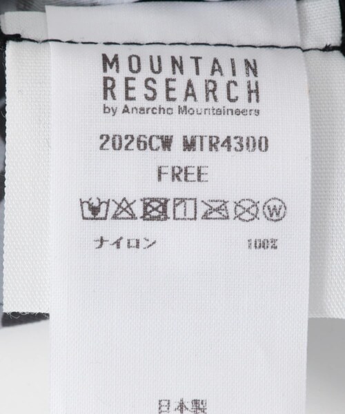 EKAL（エカル）の「mountain research　Splatrail Hat（ハット・メンズ・Gray CCL・One）」の7枚目の写真