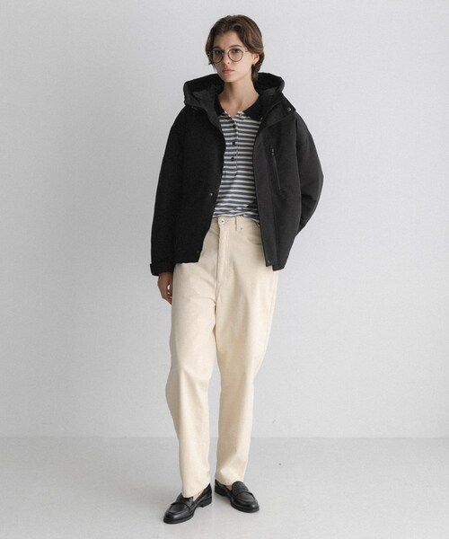 URBAN RESEARCH Sonny Label（アーバンリサーチサニーレーベル）の「フーディーダウンジャケット（その他アウター・レディース・アイボリー/ブラック/グレージュ/オリーブ・Free）」の18枚目の写真