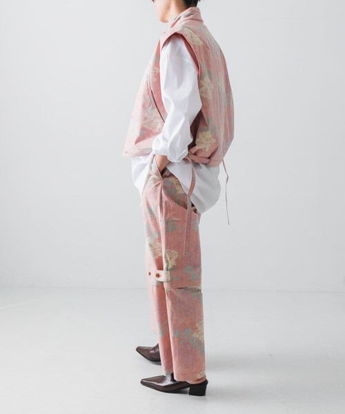 URBAN RESEARCH（アーバンリサーチ）の「COGNOMEN　W.FANTASISTA FLOWER VEST（その他アウター・メンズ・CHARCOAL/ORANGE・Free）」の21枚目の写真