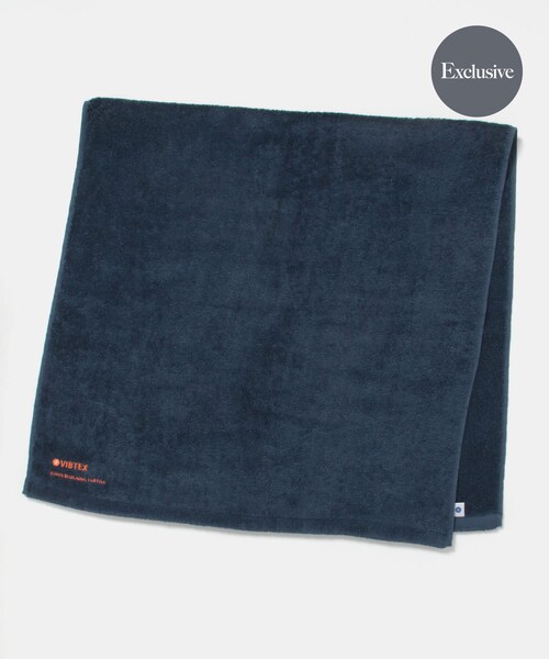 URBAN RESEARCH（アーバンリサーチ）の「『別注』VIBTEX×URBAN RESEARCH　BATHTOWEL（ネクタイ・メンズ・WHITE/NAVY・FREE）」の2枚目の写真
