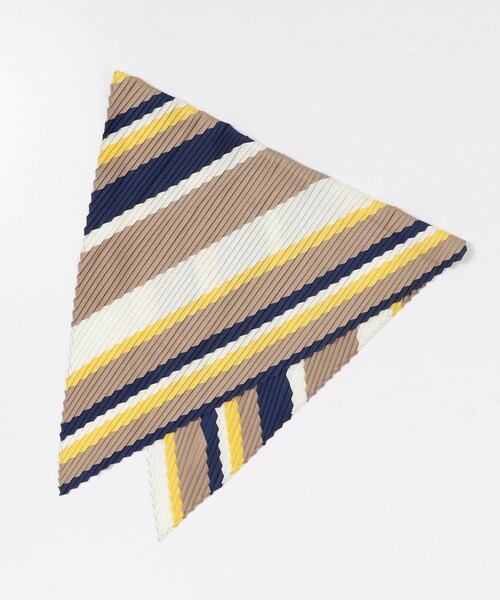 URBAN RESEARCH DOORS（アーバンリサーチドアーズ）の「プリーツスカーフ（バンダナ/スカーフ・レディース・YELLOW/BLUE・One/one）」の6枚目の写真