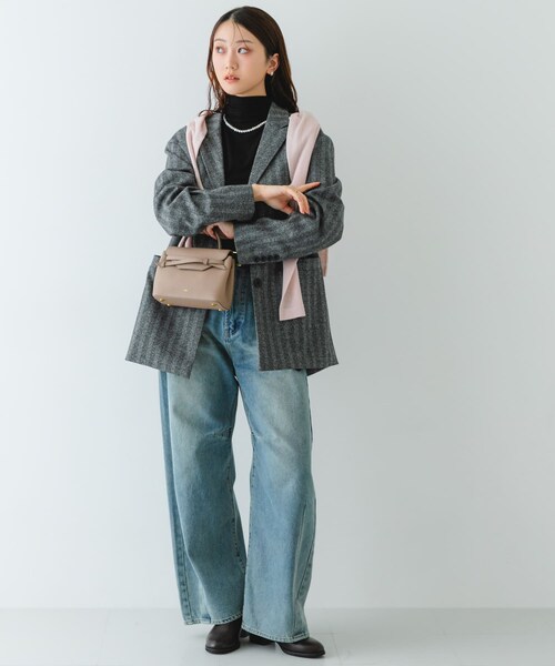 RODE SKO（ロデスコ）の「tov　MIMI MINI（ショルダーバッグ・レディース・BLACK/GREGE/PINK・-）」の22枚目の写真