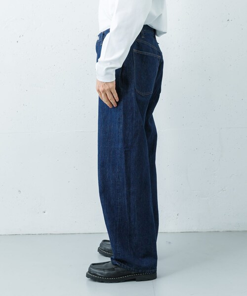 URBAN RESEARCH（アーバンリサーチ）の「CIOTA　Baggy 5 Pocket Pants（デニムパンツ・メンズ・Navy・30/32/34）」の5枚目の写真