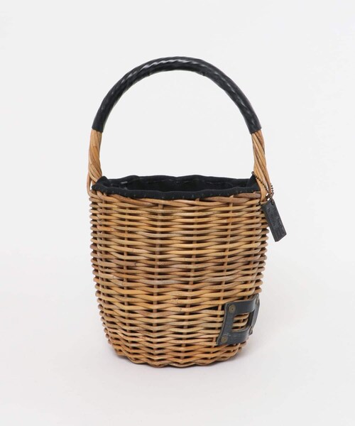 かぐれ（カグレ）の「eb.a.gos　バケツMバスケットリネン（かごバッグ・レディース・BK・-）」の7枚目の写真