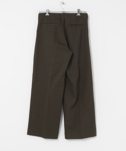 URBAN RESEARCH DOORS（アーバンリサーチドアーズ）の「FORK&SPOON　ワイドシルエットチノパンツ（チノパンツ・メンズ・BLACK/BROWN・4/5）」の10枚目の写真