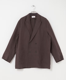 URBAN RESEARCH | new basic　SILK LINEN DOUBLE SHIRTS JACKET(その他アウター)