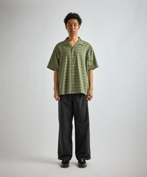 Saturdays NYC(サタデーズ ニューヨークシティ )の「Canty Sailboat SS Shirt(シャツ/ブラウス・レディース・ベージュ/ネイビー・L/M/S/XL)」の17枚目の写真