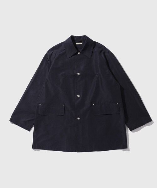 ADAM ET ROPE'（アダムエロペ）の「【HEUGN/ユーゲン】Laurence Silk Pe（ダウンジャケット/コート・メンズ・ネイビー・1/2/3）」の3枚目の写真