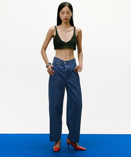 【nagisa×7×AER】WIDE STRAIGHT DENIM アダムエロペ ADAM ET ROPE'（アダムエロペ）の「【nagisa×7×AER 】WIDE