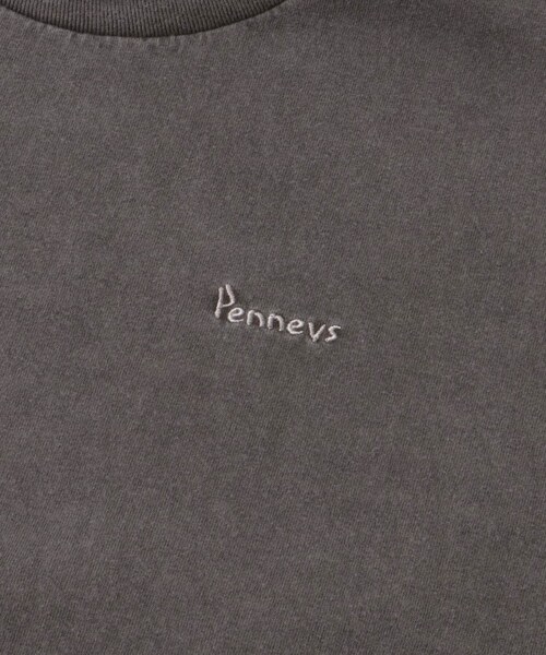 URBAN RESEARCH Sonny Label（アーバンリサーチサニーレーベル）の「『別注』PENNEYS×Sonny Label　ピグメントショートスリーブTシャツ（Tシャツ/カットソー・メンズ・ネイビー/オフ/ブルー/ブラウン/ブラック/レッド・one）」の18枚目の写真