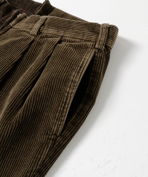 THE GOODLAND MARKET（ザグッドランドマーケット）の「77circa　make gobelin cutback hem flare corduroy trousers（その他パンツ・レディース・brown1/brown2/brown3・30）」の11枚目の写真