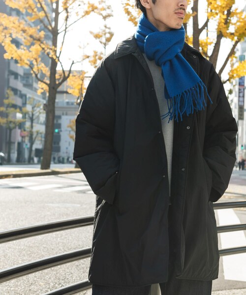URBAN RESEARCH DOORS(アーバンリサーチドアーズ)の「ライトナイロン パデット バルマカンコート(テーラードジャケット・メンズ・L.GRAY/CHARCOAL/BLACK・M/L)」の15枚目の写真