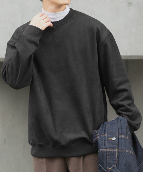 ITEMS URBANRESEARCH(アイテムズ アーバンリサーチ)の「裏フリースF.S.プルオーバー(その他トップス・メンズ・L.BEG/MOC/OLV/BLK・M/L)」の7枚目の写真