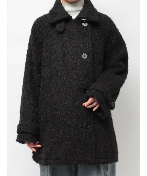 jouetie（ジュエティ）の「Aラインミドルコート（その他アウター・レディース・アイボリー/グレー/ブラック/ブラウン・M）」の4枚目の写真