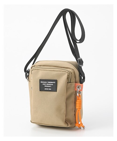 nissen（ニッセン）の「Jouet（ジョエット）はっ水ミニショルダーバッグ（ショルダーバッグ・メンズ・ブラック/グレー/ベージュ/カーキ・Y）」の6枚目の写真