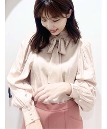 MERCURYDUO | 2WAYパワショルリボンブラウス(シャツ/ブラウス)