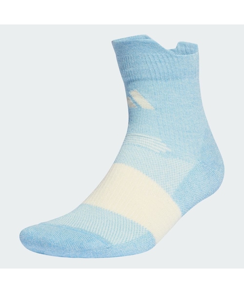 adidas（アディダス）の「ランニング × スーパーノヴァ ソックス1足（アクセサリー・メンズ・ブルー/オレンジ・22-24cm/25-27cm/28-30cm/30-31cm）」の4枚目の写真