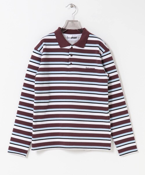 URBAN RESEARCH（アーバンリサーチ）の「OperaSPORT　ROLAND UNISEX POLO（ポロシャツ・レディース・stripes・S）」の2枚目の写真