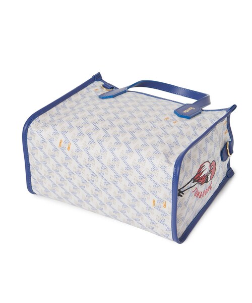 ROPE'（ロペ）の「【Resurrection Lanius Square Mini 】フラミンゴペイントカートバッグ（トートバッグ・レディース・ホワイト・F）」の11枚目の写真