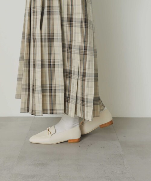 SENSE OF PLACE by URBAN RESEARCH(センスオブプレイスバイアーバンリサーチ)の「フェイクレザービットローファー(ローファー・レディース・BLACK/IVORY/BROWN・S/M/L/XL)」の9枚目の写真