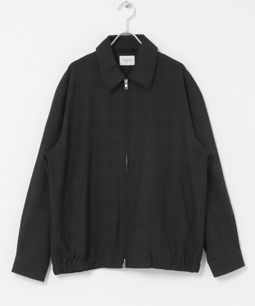 URBAN RESEARCH DOORS（アーバンリサーチドアーズ）の「『UR TECH』 完声ジップブルゾン（ブルゾン・メンズ・BLACK/TOP BROWN/GLENCHECK・M/L/XL）」の21枚目の写真