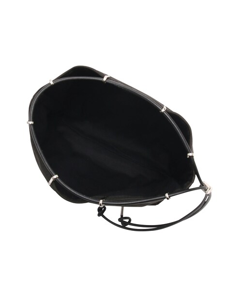 ADAM ET ROPE'（アダムエロペ）の「【LIWLE】合切巾着バッグ（ハンドバッグ・メンズ・ブラック・F）」の9枚目の写真