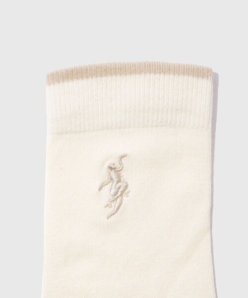 ADAM ET ROPE'(アダムエロペ)の「【POLAR SKATE CO./ポーラー スケートカンパニー】BUSINESS SOCKS NO COMPLIES FOREVER(ソックス/靴下・メンズ・ブラック/キナリ・M)」の15枚目の写真