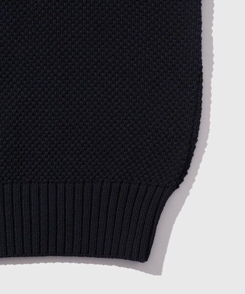 ADAM ET ROPE'(アダムエロペ)の「【ROYAL MER for WILD LIFE TAILOR】EX LYAM(ニット/セーター・メンズ・キナリ/ネイビー・L/M)」の9枚目の写真