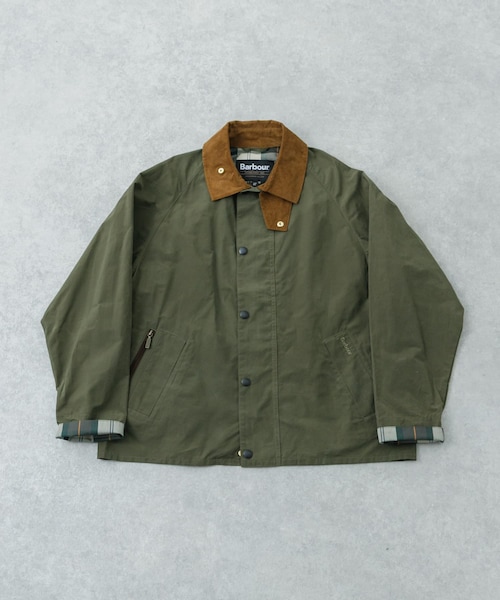 URBAN RESEARCH(アーバンリサーチ)の「Barbour ICONS TRANSPORT CASUAL JACKET(テーラードジャケット・メンズ・OATMEAL/DARK NAVY/IVY GREEN・M/L/XL)」の2枚目の写真