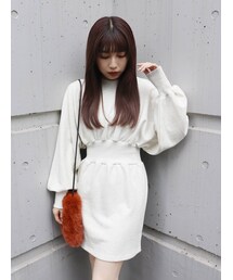 Champion | 【MURUA別注】Champion スウェットワンピース(ワンピース)