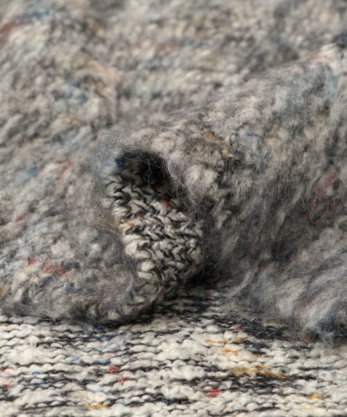 THE GOODLAND MARKET（ザグッドランドマーケット）の「米富繊維　KOUHEN SHAGGY DOG CARDIGAN-1（カーディガン/ボレロ・レディース・12GRAY/44BROWN・FREE）」の8枚目の写真