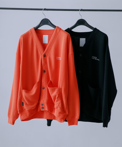 URBAN RESEARCH（アーバンリサーチ）の「SFC　SWEAT CARDIGAN（カーディガン/ボレロ・メンズ・Orange/Black・L/XL/XXL）」の10枚目の写真