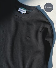 LACOSTE | 『別注』LACOSTE×DOORS　THICK PIQUE ROUND LONG-SLEEVE(Tシャツ/カットソー)