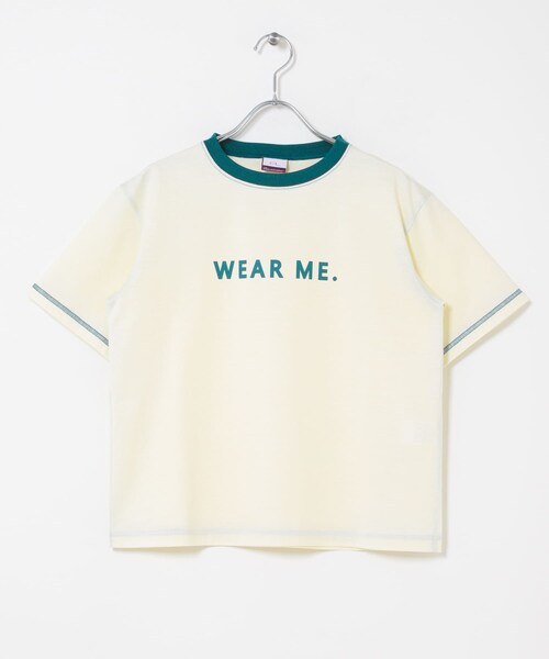 THE GOODLAND MARKET（ザグッドランドマーケット）の「ザ グッドランド マーケット　BOX RINGER  TEE（Tシャツ/カットソー・レディース・WH×GR/YE×BR/BL×LGR・1/2）」の8枚目の写真