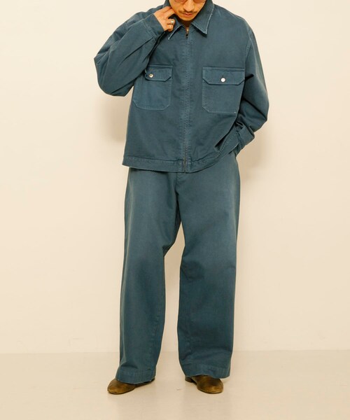 URBAN RESEARCH（アーバンリサーチ）の「A PRESSE　Vintage Work Jacket（カバーオール・メンズ・BLUE・2/3）」の20枚目の写真