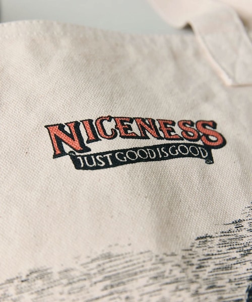 ADAM ET ROPE'（アダムエロペ）の「【NICENESS/ナイスネス】BARNETT（トートバッグ・メンズ・ブラック/ブラック系・F）」の9枚目の写真