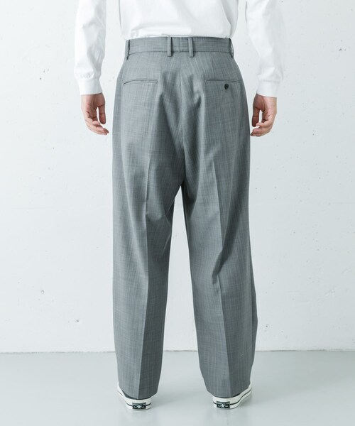 URBAN RESEARCH(アーバンリサーチ)の「HERRINGBONE ST TROUSER(その他パンツ・メンズ・BROWN/GRAY/CHARCOAL・M/L)」の5枚目の写真